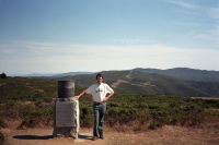 Bill at the Portola Discovery Site