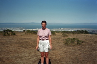 Maura on Sweeney Ridge.