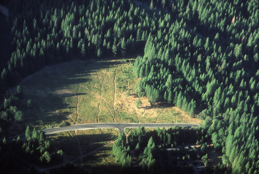 Stoneman Meadow from Glacier Point