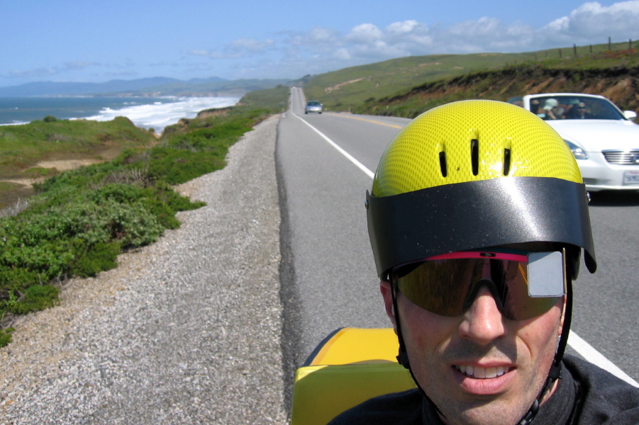 Riding south on CA1 near San Gregorio (4)