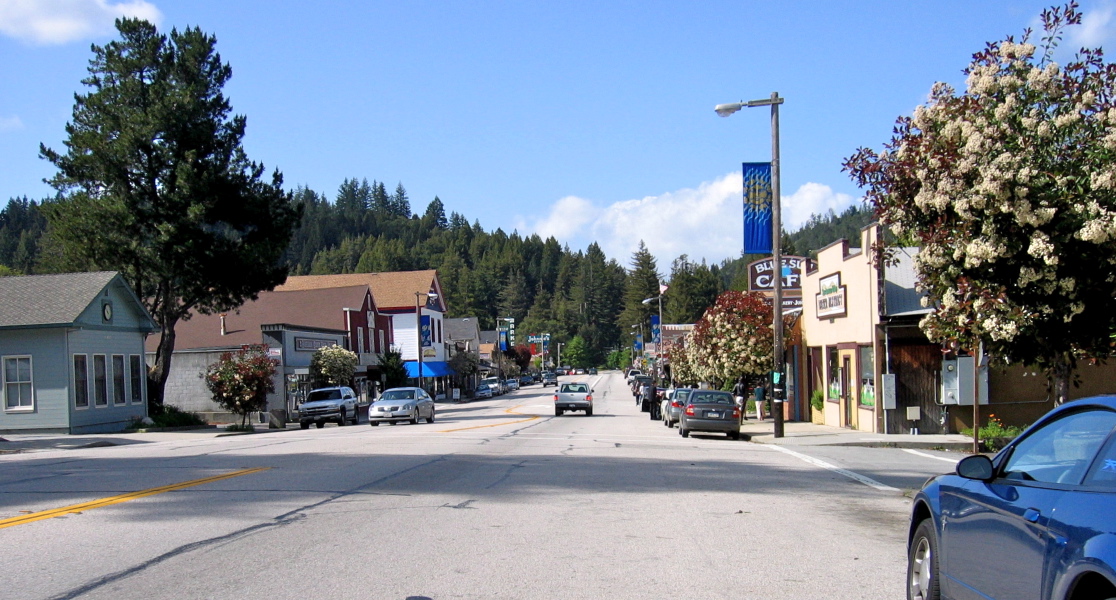 Downtown Boulder Creek (2)