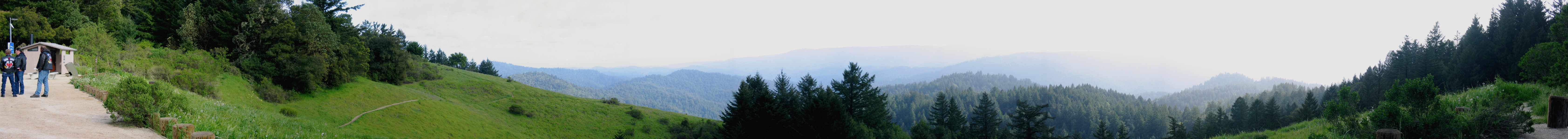 Sempervirens Overlook Panorama