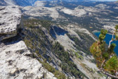 Our route took us up this ridge from near the west end of Tenaya Lake.