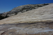 Many veins run though the granite.
