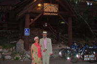 Dinner at the Tamarack Lodge.