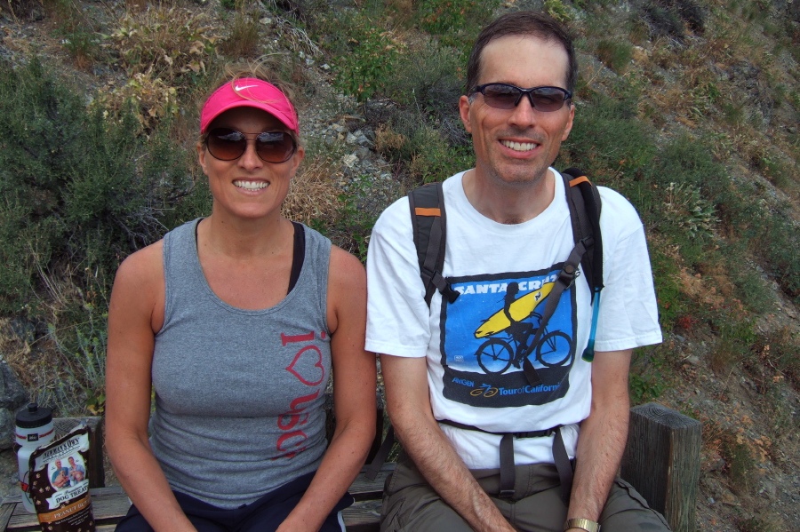 Laura and Bill on the Observation Deck
