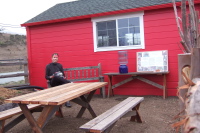 Bill at the Bike Hut.