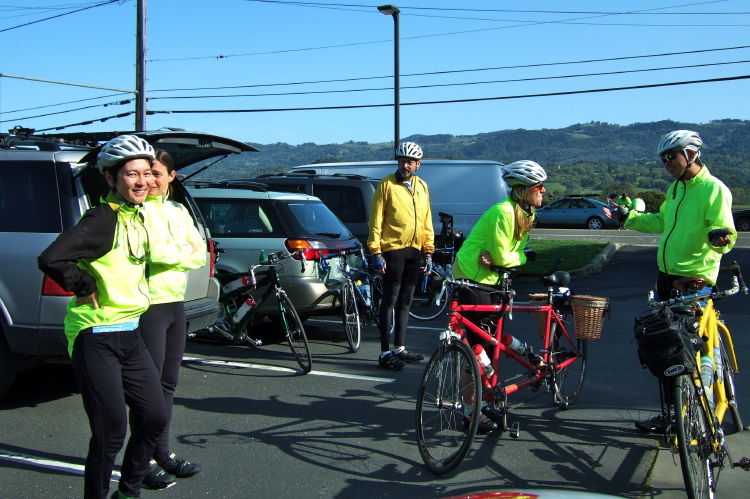 Gathering at Geyserville Elementary School