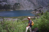 David at Ediza Lake