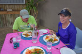 Although I wasn't too hungry on this occasion, the lunch had good vegetarian options and was tasty.