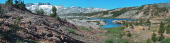 Thousand Island Lake Panorama, from the John Muir Trail