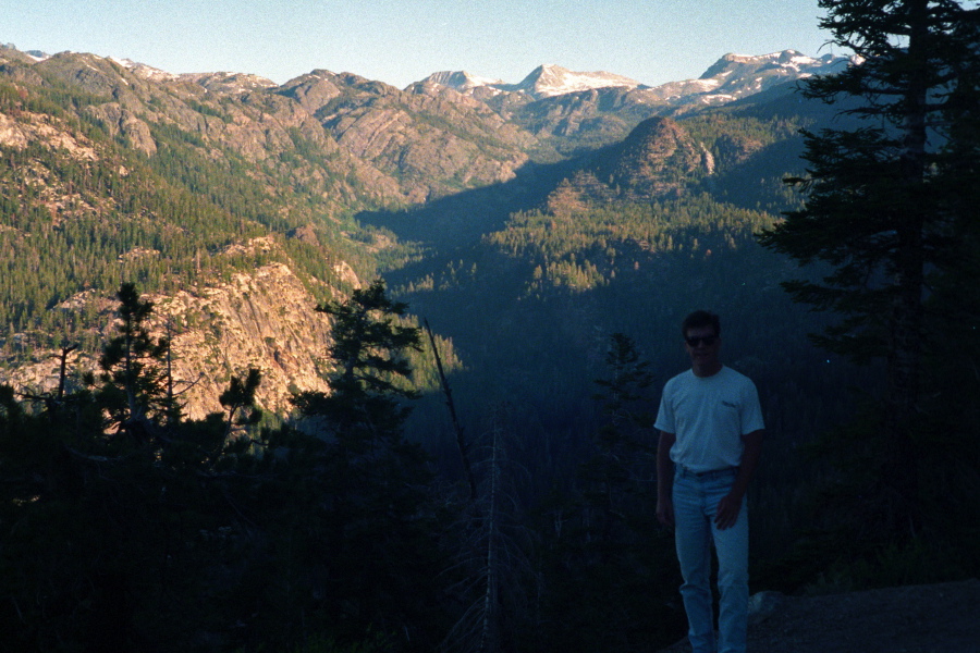 Morning view of the upper San Joaquin River gorge