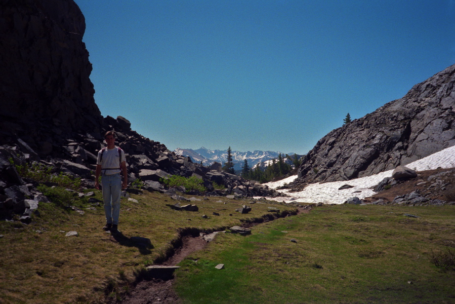 Derek on the John Muir Trail