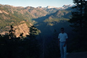 Morning view of the upper San Joaquin River gorge
