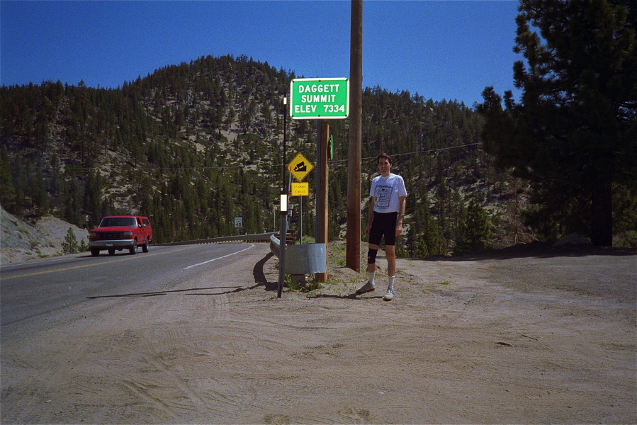 At the top of Kingsbury Grade.