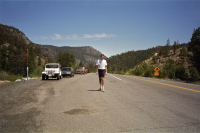 At the top of West Carson Canyon.