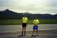 Bill and Gardner in Hope Valley.