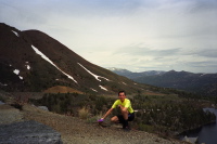 Bill at the viewpoint over Red Lake (2).