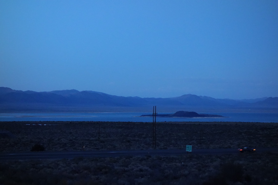 Twilight over Mono Lake