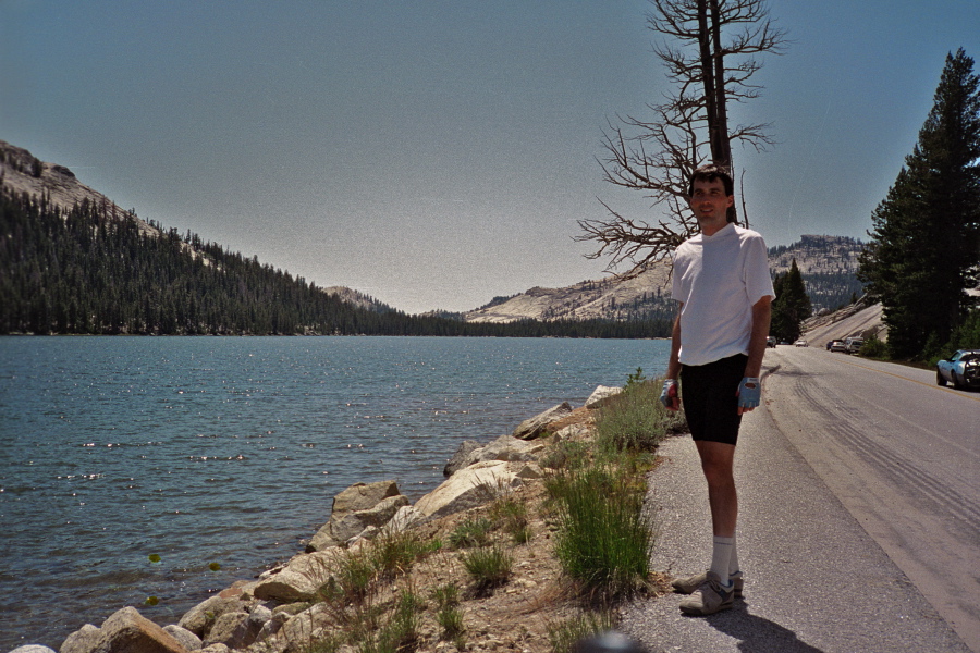 Bill at Tenaya Lake.