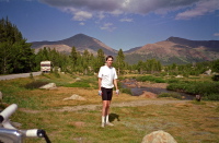 Bill near Dana Meadow along Tioga Rd.
