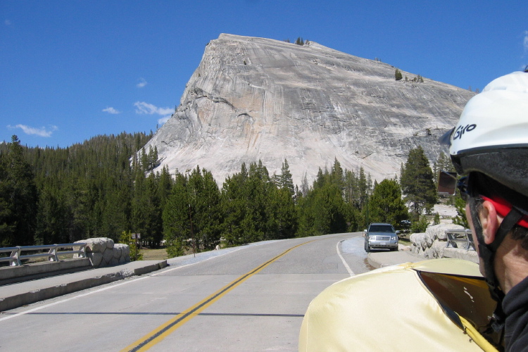 Classic view of Lembert Dome (9450ft).