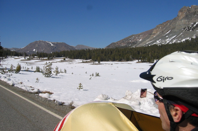 Approaching Tioga Pass.