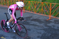 A T-Mobile rider starts up Telegraph Hill. (3)