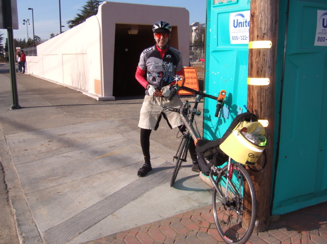 Rode from Fremont to see the race.