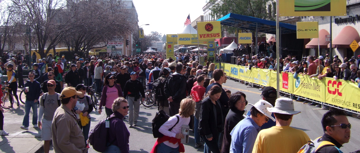 Start area before the race.