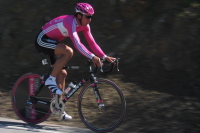 Andre Korff crests Bailey Rd.