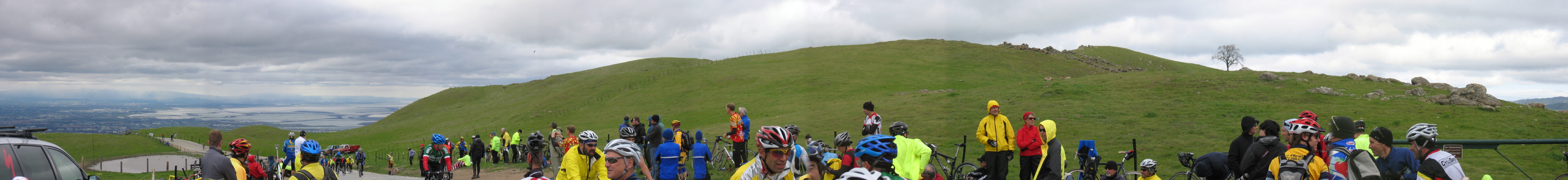 Panorama from the top of Sierra Rd.