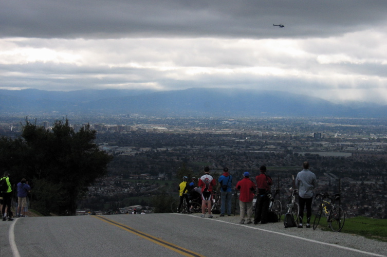 Waiting for the leaders.