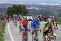 Another group climbs Sierra Rd.