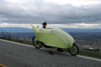 The author on Sierra Rd.