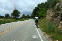 On the Bonny Doon climb.
