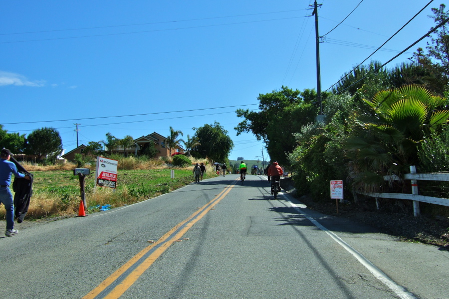 Starting up Sierra Rd.