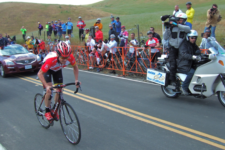 Chris Horner smells victory.