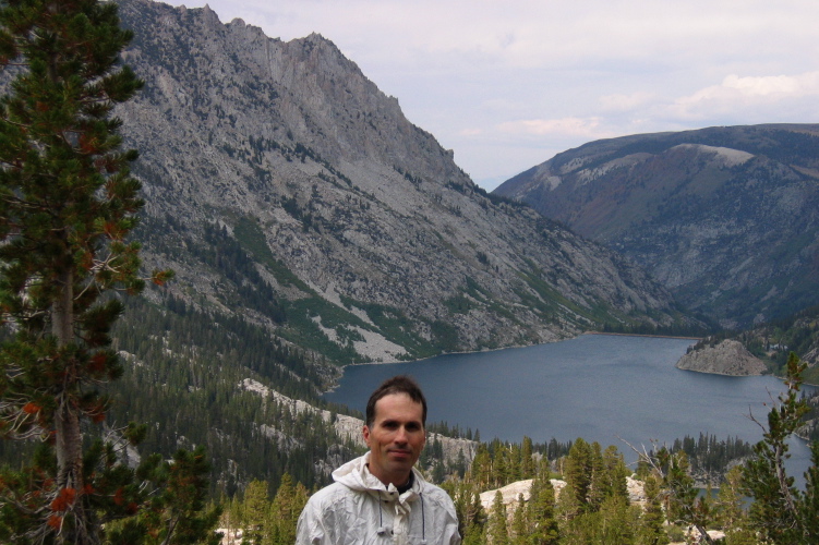 Bill on Treasure Lakes Trail.