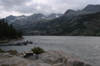 View to the southwest over South Lake. (9790ft)