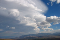 The Sierra Wave over Round Valley.