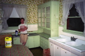 Dan in the kitchen.