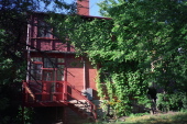 Rear of house