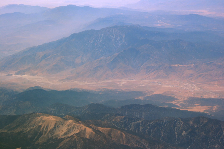 San Gorgonio Mtn. and Banning Pass.