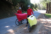 Ron Bobb and Bill at Panther Gap. (2740ft)
