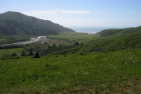 The mouth of the Bear River. (340ft)