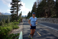 Running down the Lakes Basin Path (3)
