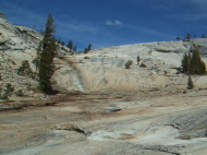 Video panorama #2 of Tenaya Slide