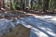 I'd see a cairn every once in a while.