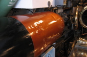 Buckled torpedo nose.